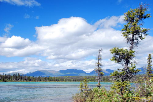 cerven v provincii Yukon